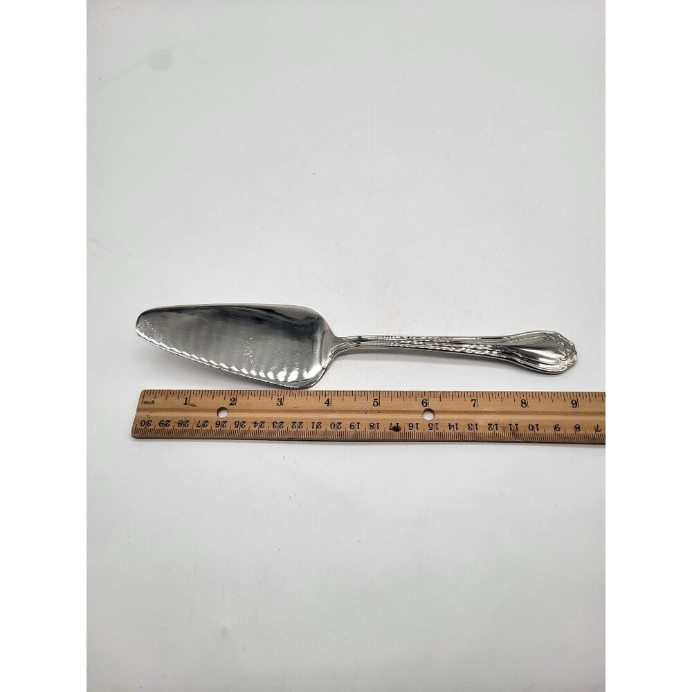 Reed & Barton LADY HAMILTON 18/10 Stainless Steel Pie Cake Server Rounded China - Picture 7 of 9